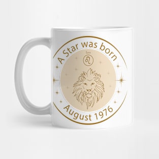 Birthday T-Shirt - Zodiac Leo Mug